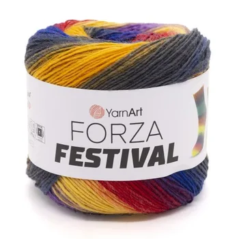 YARNART-FORZA-FESTIVAL-צמר במיוחד לסריגת גרביים 2909