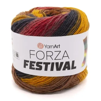YARNART-FORZA-FESTIVAL-צמר במיוחד לסריגת גרביים 2908