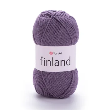 צמר חלקYARNART-FINLAND-בצבע סגול 852