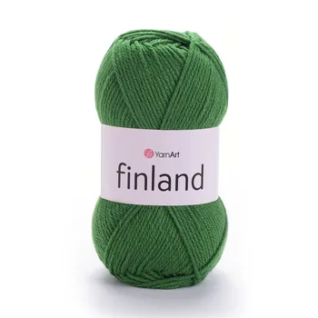 צמר חלקYARNART-FINLAND-בצבע ירוק 248