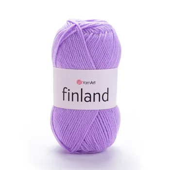 צמר חלקYARNART-FINLAND-בצבע סגול 223