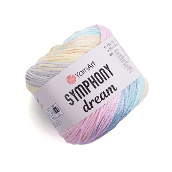חוט מתחלף 80% כותנה 20% ויסקו YARNART-SYMPHONY-DREAM-3108