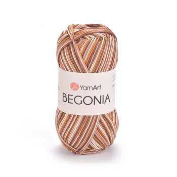 YARNART-BEGONIA- MELANGE-חוט כותנה מתחלף 506