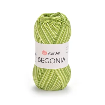 YARNART-BEGONIA- MELANGE-חוט כותנה מתחלף 0188