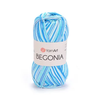 YARNART-BEGONIA- MELANGE-חוט כותנה מתחלף 510