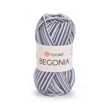 YARNART-BEGONIA- MELANGE-חוט כותנה מתחלף 509
