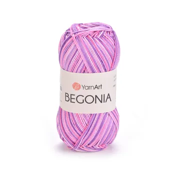 YARNART-BEGONIA- MELANGE-חוט כותנה מתחלף 508