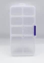 קופסאת פלסטיק 10 תאים