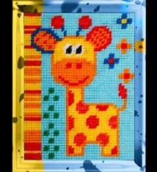 ערכת רקמה 15X20 – ג'ירפה