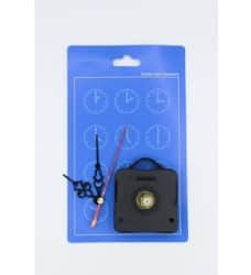 מנגנון לשעון-שחור מעוטר קצר 18MM