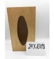 קופסא טישו גדול 13X24X9