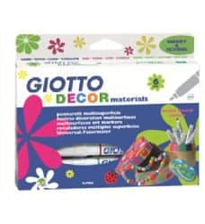 GIOTTO DECOR- צבעים לציור על מתכת ועץ דקור
