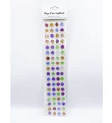 מדבקות עגולות צבעוני מיוחד