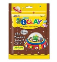 ICLAY- חימר קל המתייבש באוויר במיוחד למוטוריקה עדינה נעים מאוד למגע- בצבעחום