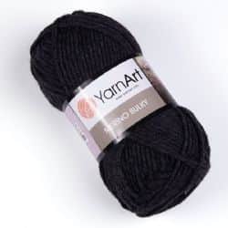 MERINO BULKY (359צמר מרינו -)צמר עבה עם 25% צמר אמיתי בצבע-שחור