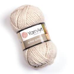 צמר אלפקה ALPINE ALPACA (430) בצבע- שמנת