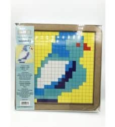 ערכת יצירה לילדים להכנת תמונה מפסיפס - 25X25 ס"מ דגם- ציפור