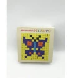 יצירה להכנת מגנט למקרר מפסיפס- פרפר