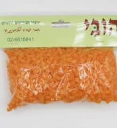 חרוזי גיהוץ לפי צבע- כתום זוהר כ-1500 יחידות