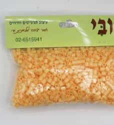 חרוזי גיהוץ לפי צבע- כתום בהיר כ-1500 יחידות