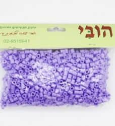 ערכת יצירה - להכנת תמונה מחרוזי גיהוץ בדגם- סגול כ-1500 יחידות