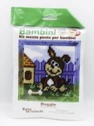 ערכת רקמה 15X15- כלבלב בחצר