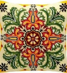 ערכת רקמת כרית- 40X40- מנדלה
