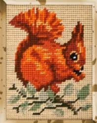 ערכת רקמה 15X20- סנאי