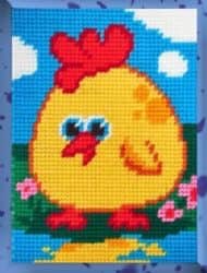 ערכת רקמה 15X20- אפרוחי