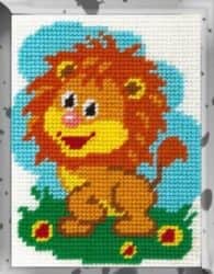 ערכת רקמה 15X20- אריה