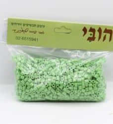 חרוזי גיהוץ- לפי צבע - ירוק בהיר כ-1500 יחידות