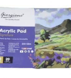 ACRYLIC PAD-A3 בלוק ציור לציור בצבעי אקריליק