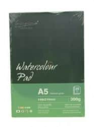 WATERCOLOR PAD-A5 בלוק ציור לציור בצבעי מים