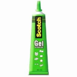 דבק ג'ל Scotch 3M- דבק מהיר שמשתייבש בשניות להדבקה נקייה ומהירה במיוחד למשטחי קרטון ונייר