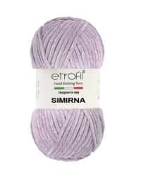 SIMIRNA- צמר קטיפה מנצנץ סימירנהורוד בהיר- 322