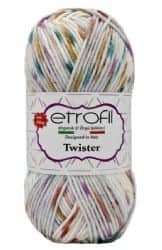 TWISTER- צמר צבעוני משגע -אנטיפילינג-SE223