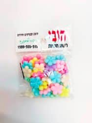 חרוזי אקריל-מיוחדים- פרחים