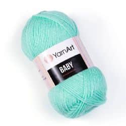 YARNART-BABY- צמר לתינוקות בייבי-במבצע-623 טורקיז בייבי