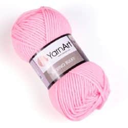 צמר מרינו -MERINO BULKY צמר עבה עם 25% צמר אמיתי בצבע-ורוד (217