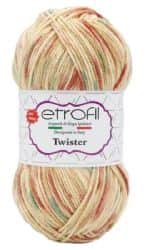 TWISTER- צמר צבעוני משגע -אנטיפילינג-222