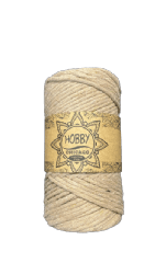 חוט מקרמה 4MM- CHICAGO סינגל טוויסט בצבע-