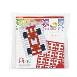מחזיק מפתחות-pixel - מכונית מרוץ