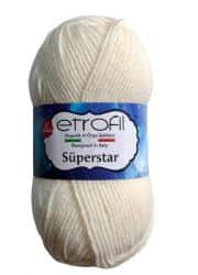 SUPERSTAR- צמר סופרסטאר (במבצע)- נס קפה בהיר- 011
