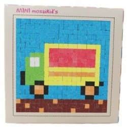 ערכת להכנת תמונה מפסיפס-Mini Mosaikid's- משאית