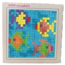 ערכת להכנת תמונה מפסיפס-Mini Mosaikid's- דגים