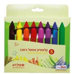 קלאסיק פסטל ג'מבו- 8 גוונים- מאושר מכון התקנים