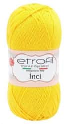 צמר ינקי Inci- לסריגה -צהוב 042