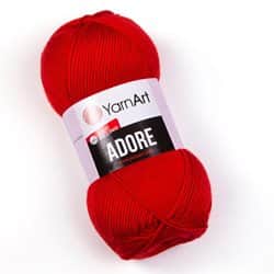 צמר אדורה ADORE אנטיפילנג לתינוקות בצבע-אדום-352