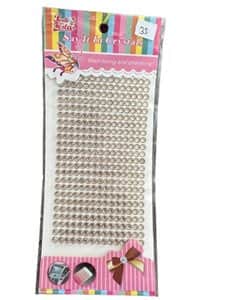 מדבקות שיבוץ לקישוט ויצירה- מתאימות לכל משטח דגם- שמפניה מידה 4