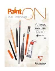 בלוק נייר מיקס מדיה 250גרם A5 CLAIREFONTAINE MIX MEDIA MULTI